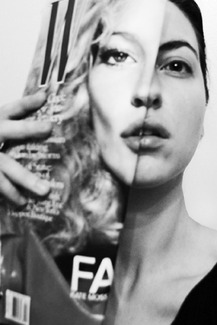 On the cover of a magazine On the cover of a magazine