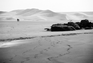 Footprints, Tan-Tan, Morocco