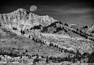 Autumn Moonset Autumn Moonset