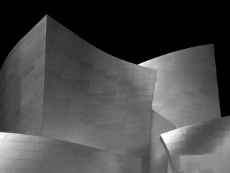Disney Hall at Sunrise Disney Hall at Sunrise