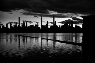 Central Park Reservoir Skyline Central Park Reservoir Skyline