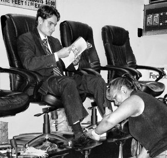 Shoeshine Kiosk, New York Shoeshine Kiosk, New York