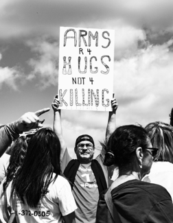 Arms Protest
