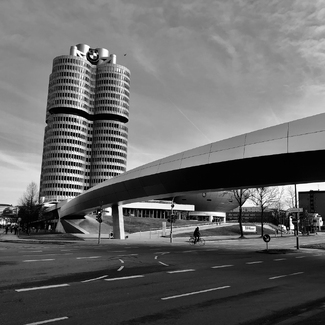 Silent cityscape in Munich Silent cityscape in Munich