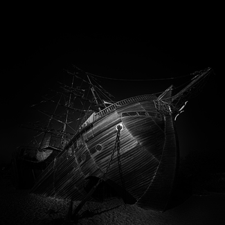 Sunken ship