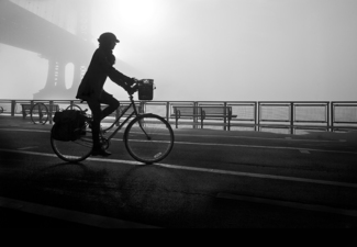 Foggy Morning Bike Ride