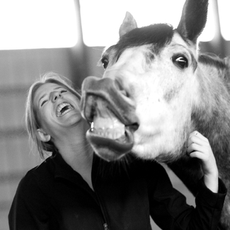 Melissa & Skylar laughing Melissa & Skylar laughing