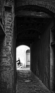 Alleyway, San Quirico d'Orcia Alleyway, San Quirico d'Orcia
