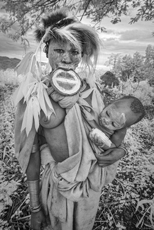 Suri Mother and Child