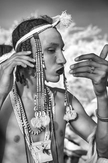 Preparing for the Gerewol Festival Preparing for the Gerewol Festival