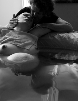 Mother comforts mother Mother comforts mother