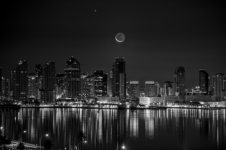Moonlight San Diego Bay