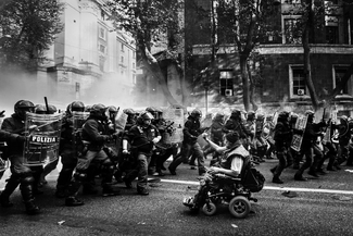 Anti-austerity Protest in Rome