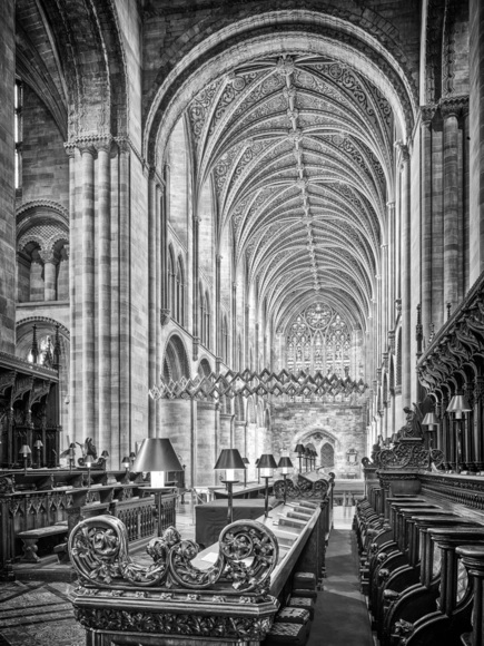 Hereford, The Quire and Nave