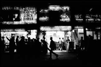 Breakfast, Lunch and Dinner on the Qutab Rd. New Delhi