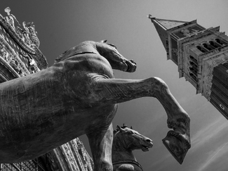 The Horses of St. Mark's, Venice, Italy The Horses of St. Mark's, Venice, Italy