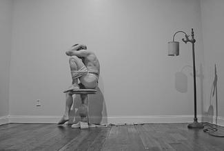 A man is merely a fixture in a room A man is merely a fixture in a room