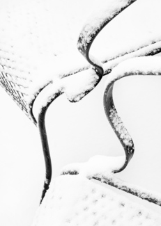 Snow Covered Seat