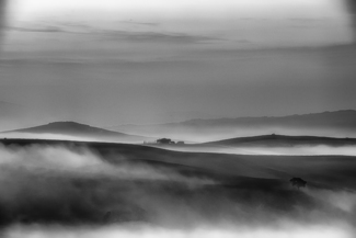 Foggy Morning in Tuscany