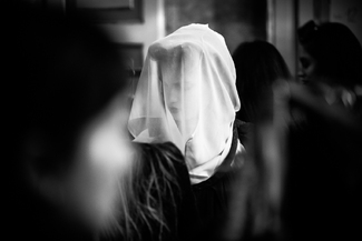 The veiled model The veiled model