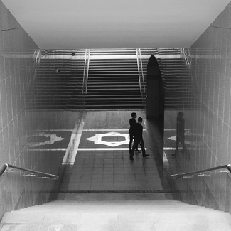 The underpass The underpass