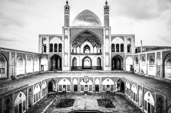 Agha Bozorg Mosque in Iran