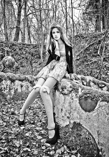 Millie at Mr Blobby's House Millie at Mr Blobby's House