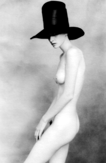 Girl with Black Hat