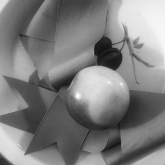 Apple and Ribbon Apple and Ribbon