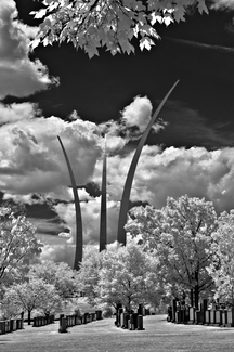Infrared Air Force Memorial