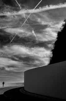 Curved Road-Solitary Figure Curved Road-Solitary Figure