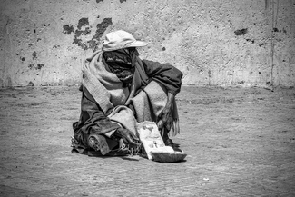 Outside the Mosque Outside the Mosque
