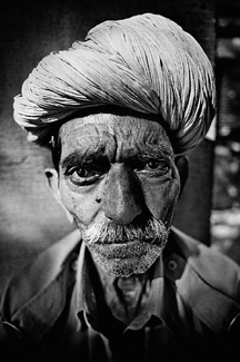 Portrait of Guard at Ranakpur Temple Portrait of Guard at Ranakpur Temple