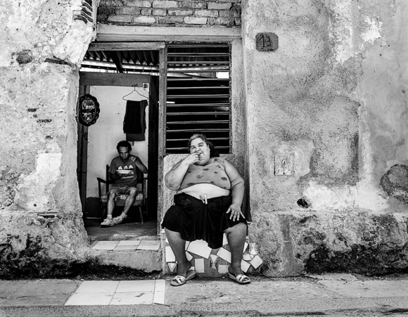 Greig-Michael_The Fat Woman;Havana,Cuba 2013