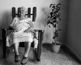 Woman In Chair