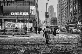 Snow Storm in Manhattan