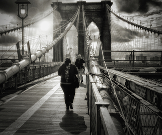 The Folks You Meet on the Brooklyn Bridge