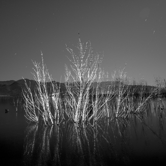 Lake Isabela, Spinning laser light paint Lake Isabela, Spinning laser light paint