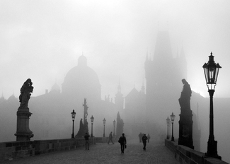 Early morning in Prag Early morning in Prag