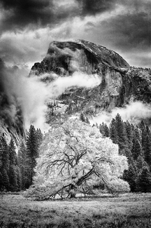 Storm Over Half Dome Storm Over Half Dome