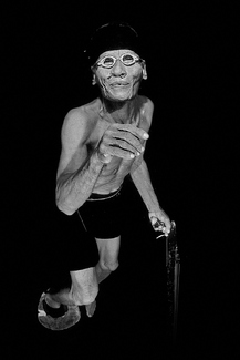 Underwater fisher man Underwater fisher man
