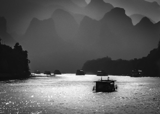 Lee River in Coal Fog  Lee River in Coal Fog