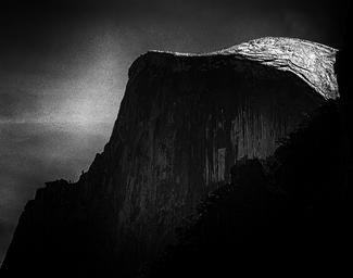 Sunrise on Half Dome