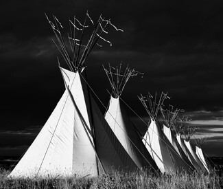 Crow Indian Sunset Crow Indian Sunset