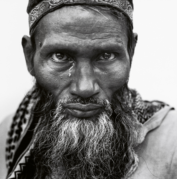 Muslim Man With A Tear, Delhi, India