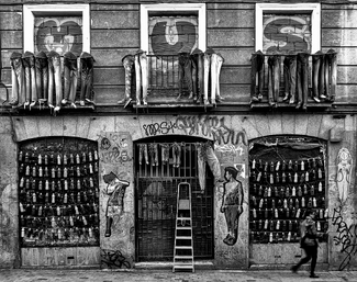 Madrid Street Scene Madrid Street Scene