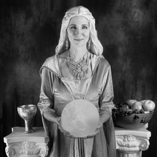 Roman Goddess Luna Portrait Roman Goddess Luna Portrait