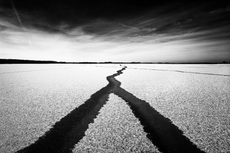 Treacherous path across the ice Treacherous path across the ice