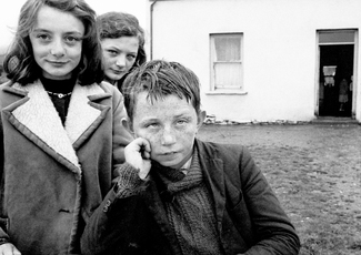 Three kids, Dunquin, Co. Kerry, Ireland