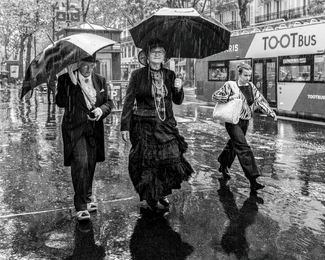 A Historical Walk in the Rain A Historical Walk in the Rain